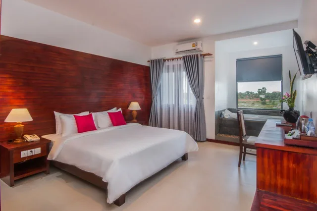 غرفة ديلوكس بسرير كينج، Green Amazon Residence Hotel 1/10