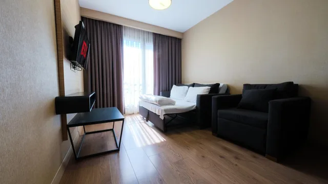 شقة بسرير كينج بغرفة نوم واحدة مع أريكة، Endless Comfort Hotel Taksim 1/2