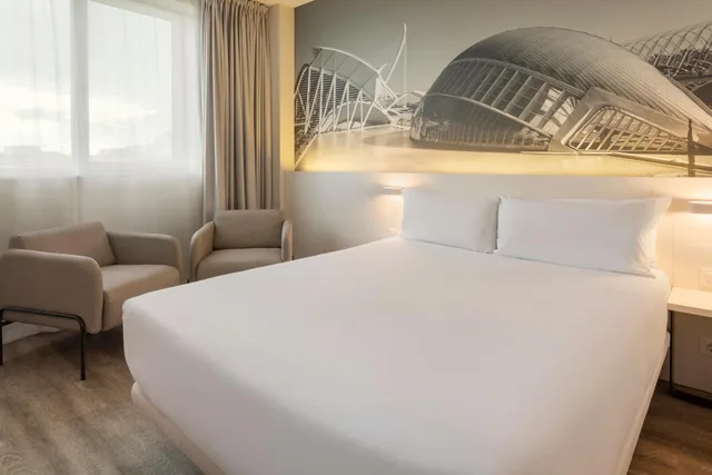 غرفة سوبيريور بسرير مزدوج، B&B HOTEL Valencia Arena 6/10