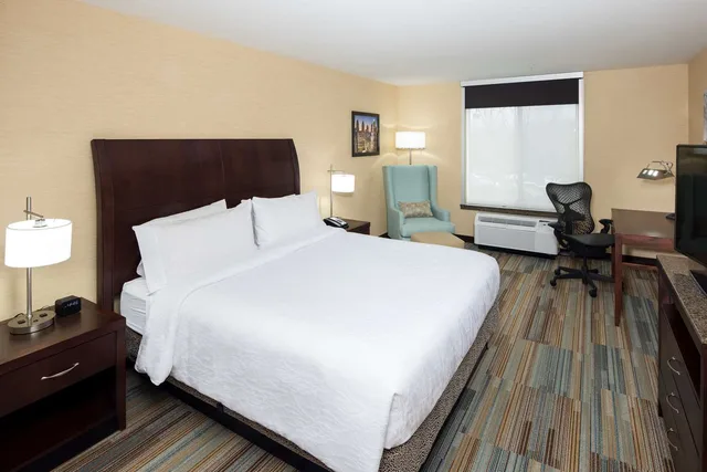 جناح بسرير كينج بغرفة نوم واحدة مع أريكة، Hilton Garden Inn Mount Holly/Westampton 1/1