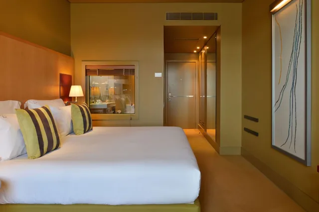 غرفة ديلوكس غراند بسرير مزدوج وسرير فردي بإطلالة، Pestana Palacio do Freixo - Porto 3/10