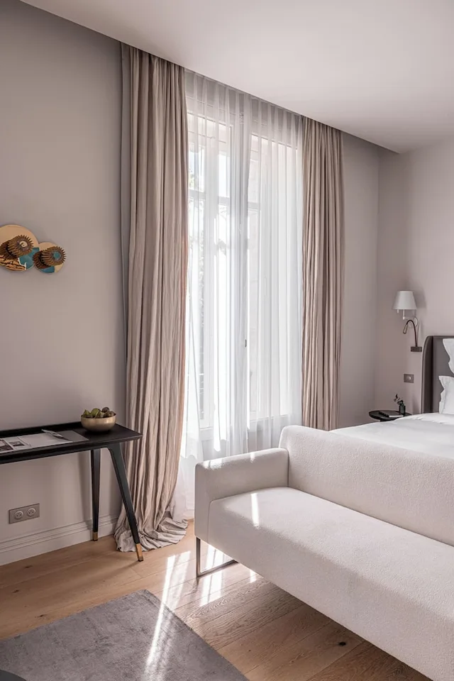 غرفة بريستيج بسرير كينج، Villas Foch Boutique Hotel and Spa Bordeaux 4/4