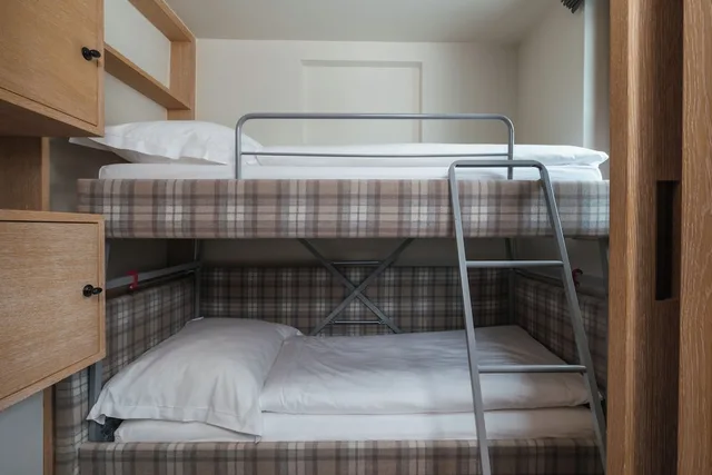 جناح بسرير كينج وسرير بطابقين، HOTEL BERGHOF 3/8