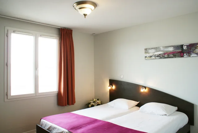 Studio, Twin Beds, Apart'hotel Sainte-Marthe 2/5