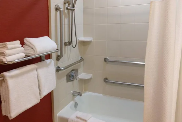 غرفة بسريرين مزدوجين، Courtyard Houston Brookhollow 8/8
