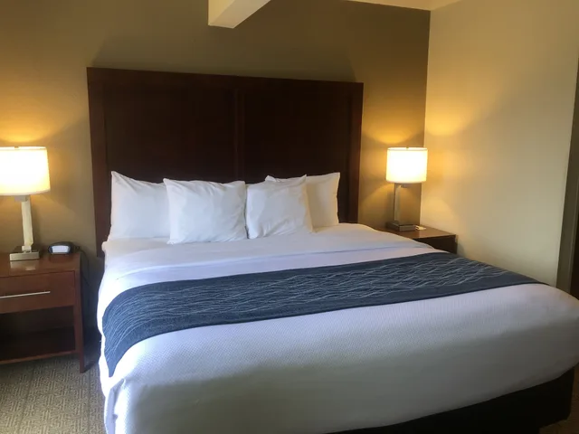 جناح بسرير كينج بشرفة بغرفة نوم واحدة، Comfort Inn & Suites Ukiah Mendocino County 2/4