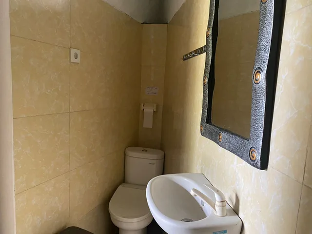 غرفة سوبيريور بسرير مزدوج بمطبخ، Amed Sari Beach Guesthouse 4/4