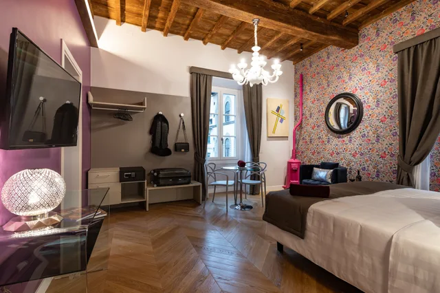 جناح ديلوكس بسرير كينج، Kairos by Florence Art Apartments 8/10