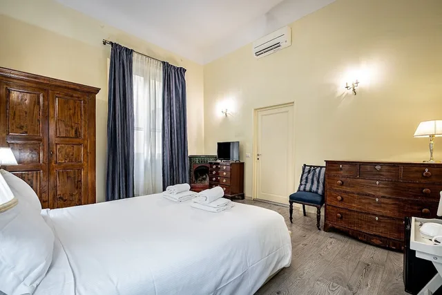 غرفة قياسية بسرير مزدوج، Residenza D'epoca Palazzo Riblet 9/10