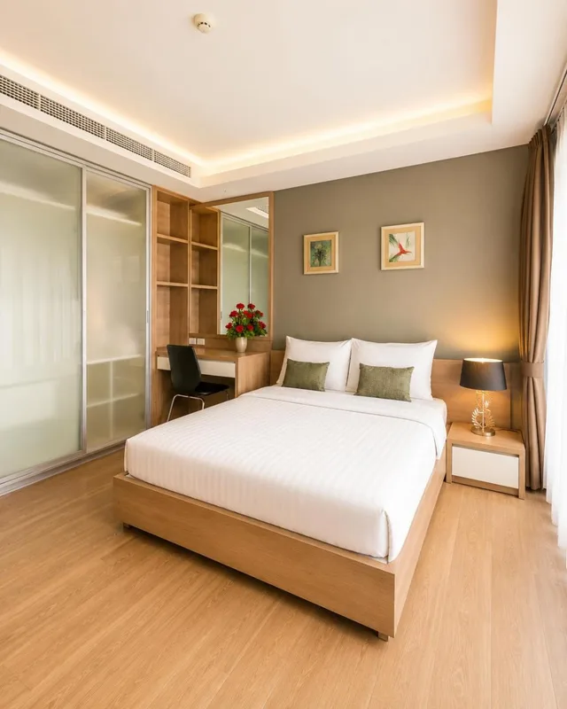 استوديو ديلوكس بسرير كينج، Golden Pearl Residences 3/10