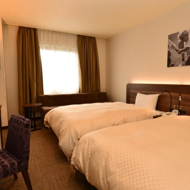 Room, Twin Beds, Hotel Sunroute Sano 1/1