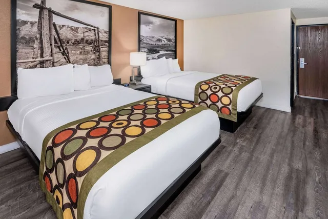 غرفة قياسية بسريرين كوين، Super 8 By Wyndham Cheyenne Wy 4/9