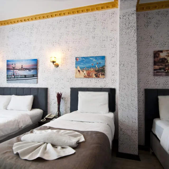 غرفة عائلية بسرير مزدوج، Golden Horn Park Hotel 1/6