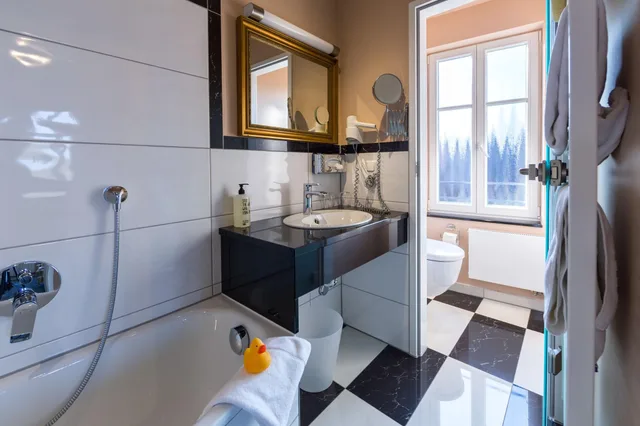 غرفة قياسية بسريرين منفصلين، Hotel Goldener Hirsch 7/7