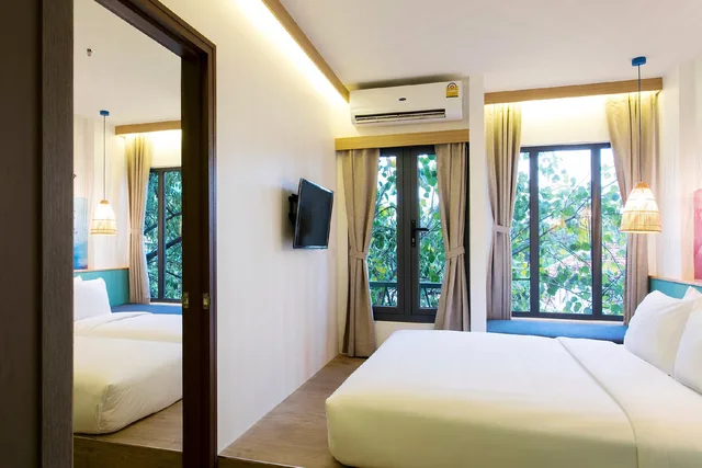 غرفة متصلة رباعية بأربعة أسرّة، Lub d Cambodia Siem Reap 1/1