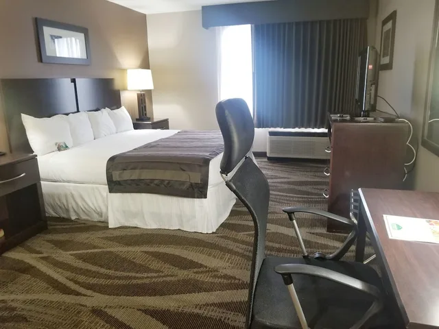 غرفة قياسية بسرير كينج لذوي الإعاقة، Wingate By Wyndham Raleigh Durham Airport 2/6