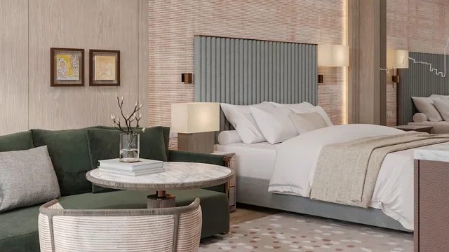 غرفة بريميوم بسرير مزدوج، Ramada Plaza By Wyndham Istanbul City Center 3/5