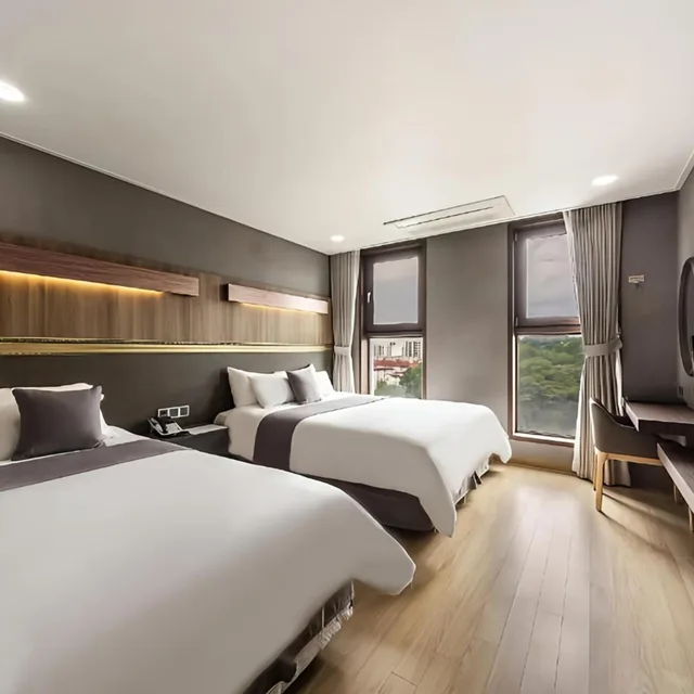 غرفة ديلوكس بسريرين منفصلين، Hotel Lart Gimpo 22/26
