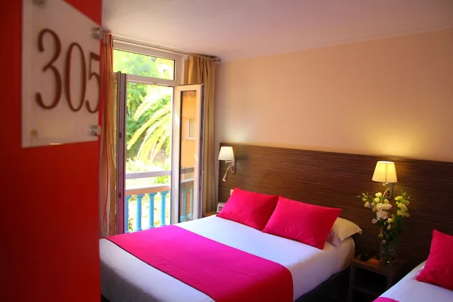 غرفة بسرير مزدوج، Hotel Menton Riviera 2/3