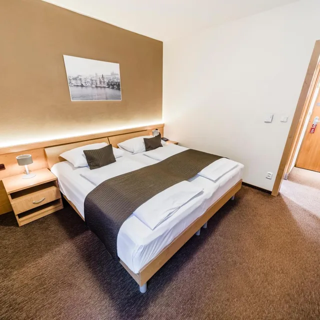 غرفة بسرير مزدوج أو سريرين منفصلين، Archibald City Hotel 1/10