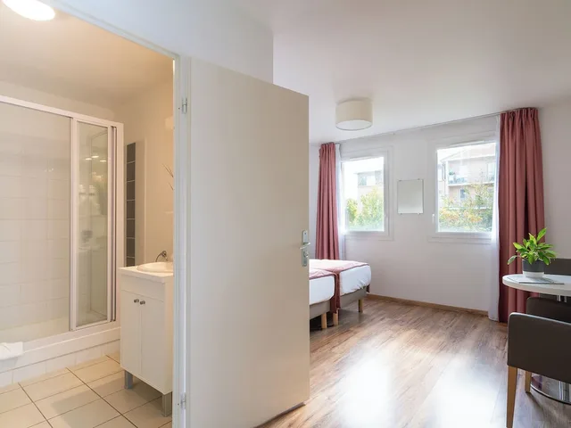استوديو بريميوم بسريرين منفصلين، Sejours Et Affaires Caen Le Clos Beaumois 6/10
