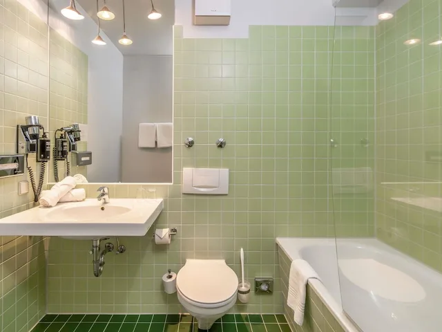 جناح متصل عائلي بسريرين مزدوجين، Ibis Styles Hamburg Alster City 7/7