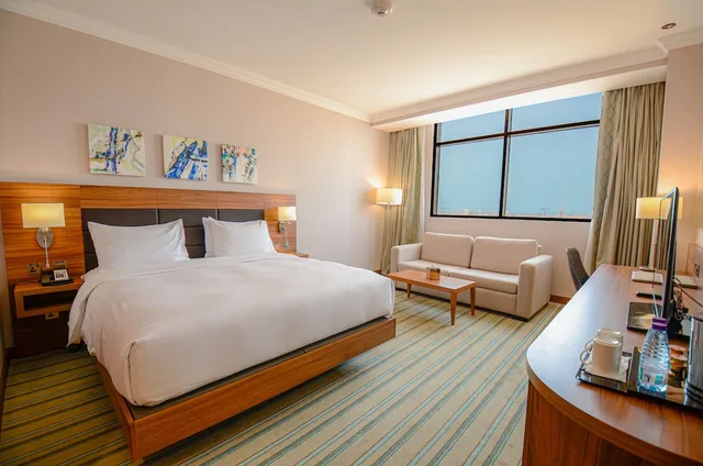غرفة عائلية بسرير كينج، هيلتون جاردن إن الجبيل(Hilton Garden Inn Al Jubail) 3/10