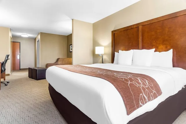 جناح بسرير كينج مع أريكة لذوي الإعاقة، Comfort Suites Mount Vernon 1/4
