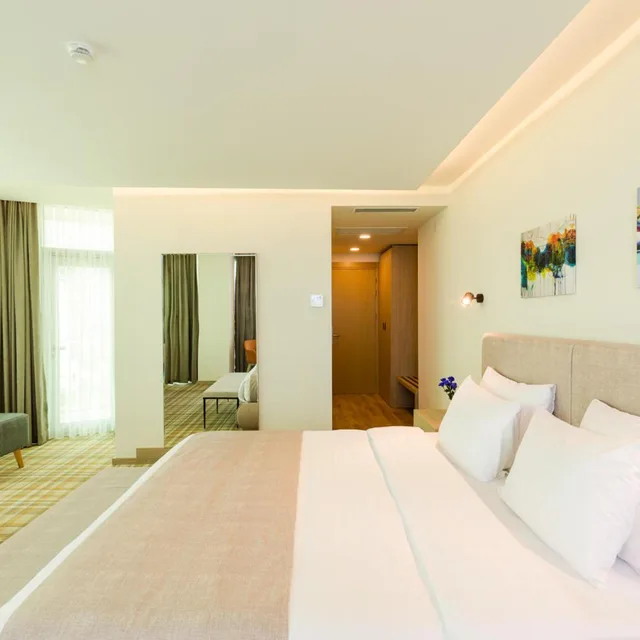 جناح جونيور بانورامي بسرير كينج بشرفة بإطلالة، Best Western Premier Batumi 1/6
