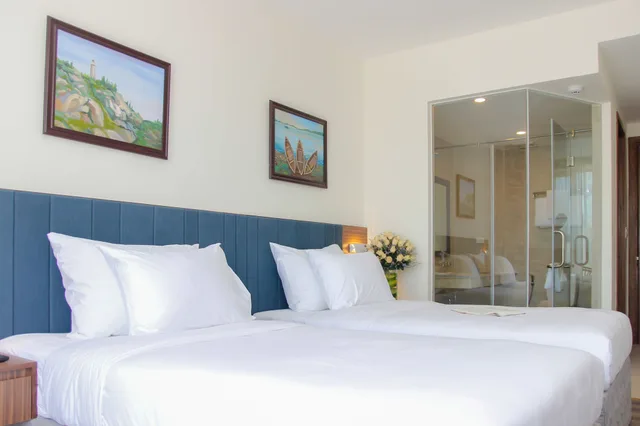 غرفة سوبيريور بإطلالة على الحديقة، Sala Tuy Hoa Beach 6/7