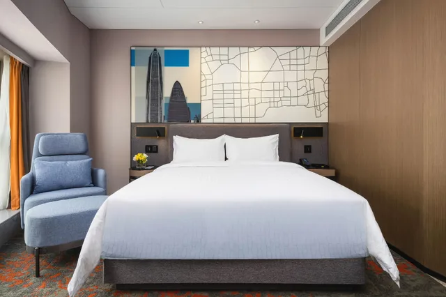 غرفة بسرير كينج وسرير كوين، Hampton by Hilton Shenzhen Dongmen 1/1