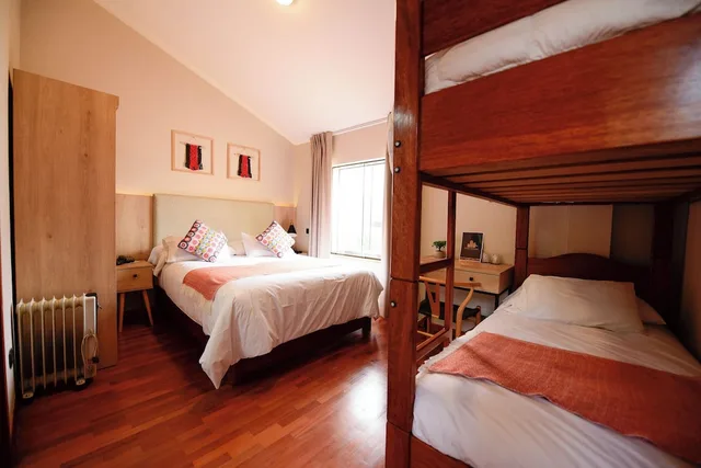 غرفة ثلاثية بسرير مزدوج وسرير بطابقين، Torre Dorada 5/10