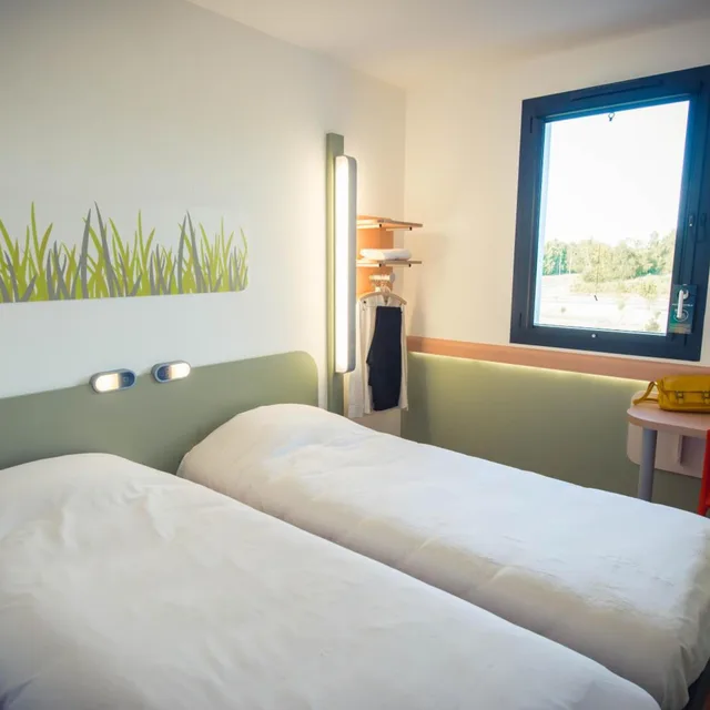 غرفة بسريرين منفصلين، Ibis Budget Troyes Est 2/10
