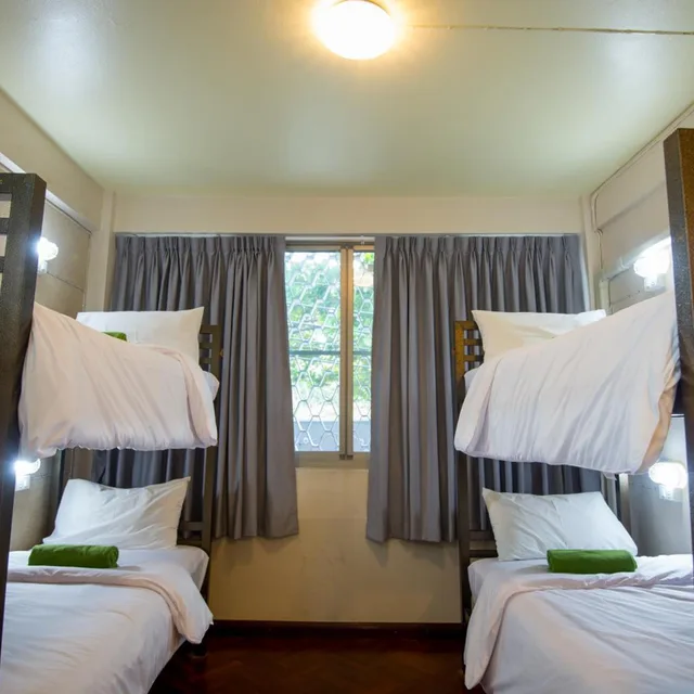 غرفة عائلية بحمام خاص، Victory Park Hostel 1/17
