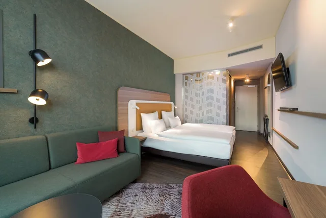 غرفة سوبيريور بسريرين منفصلين، Mercure Zurich City 2/10