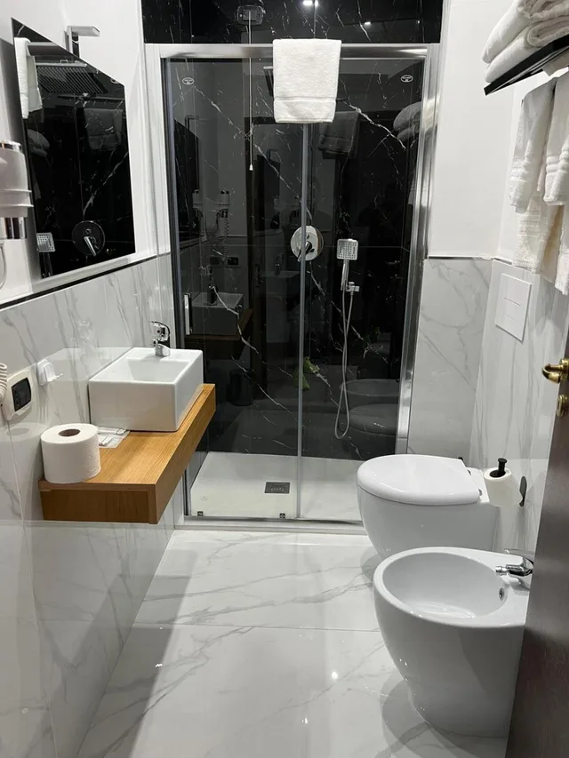 غرفة مفردة بسرير مزدوج، Barbato Hotel 9/10
