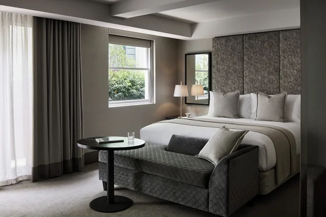 غرفة كلاسيكية بشرفة، Lyall Hotel And Spa 1/3