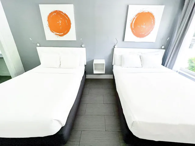 استوديو بسريرين كوين، Winterset A North Beach Village Resort Hotel 4/10