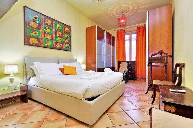 شقة بسريرين منفصلين وسرير كوين بغرفتي نوم مع أريكة، Romalibera - WR Apartments 6/10