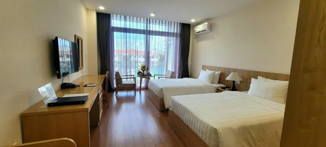 غرفة ديلوكس بسريرين مزدوجين، Sunflower International Village 2/2