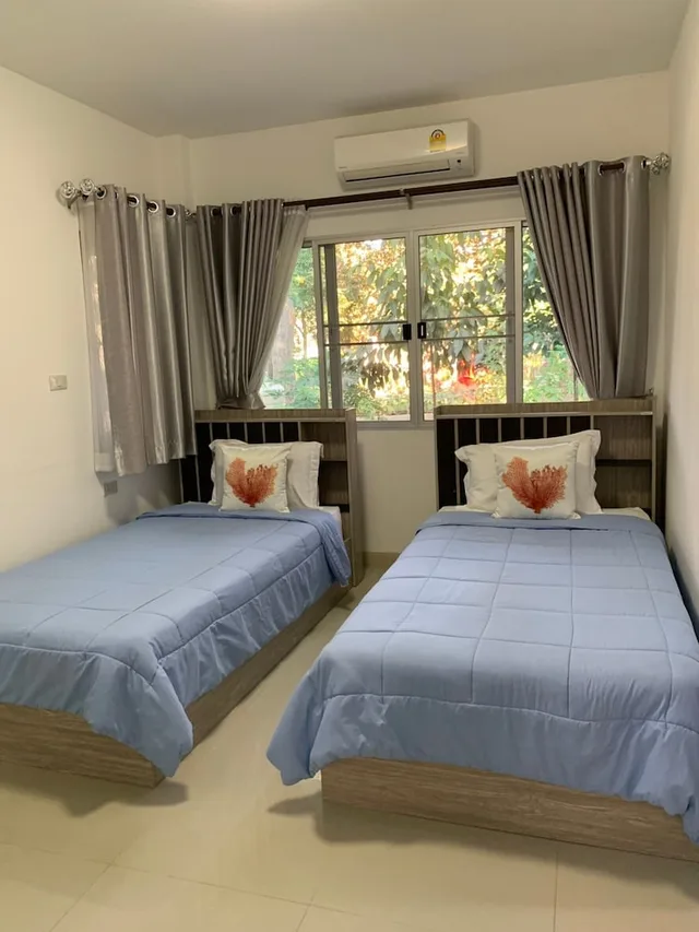 غرفة سوبيريور بسريرين منفصلين، Capital O 871 Baan Ping Kan Longstay 2/8