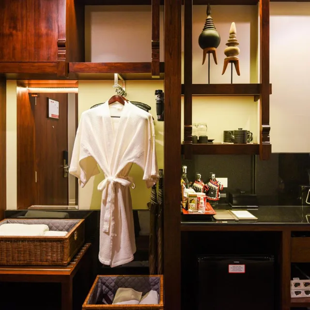 غرفة ديلوكس بسريرين منفصلين في الملحق، Ratilanna Riverside Spa Resort Chiang Mai 9/10