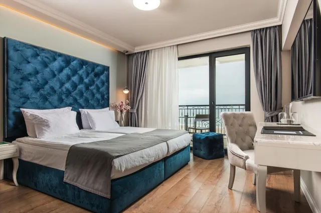 شقة بإطلالة على البحر بشرفة بغرفة نوم واحدة، Casa di Fiore SPA and Medical Hotel 2/7