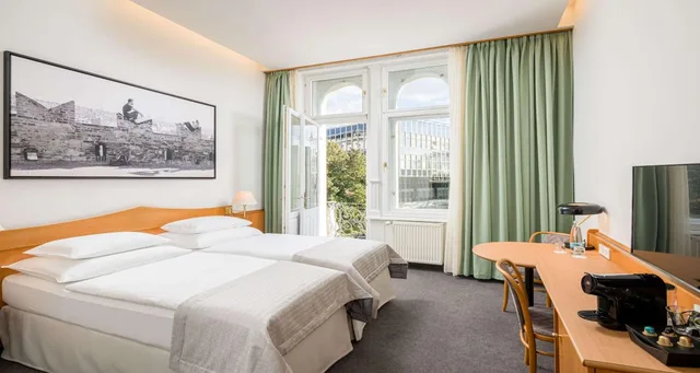 غرفة سوبيريور بسرير فردي بشرفة، Best Western Hotel Moran 1/6