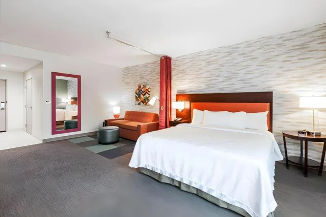 جناح استوديو بسرير كينج مع أريكة لذوي الإعاقة، Home2 Suites By Hilton Abilene Tx 1/4