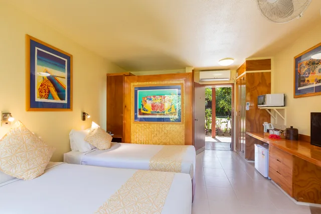Room, Beach Side، The Rarotongan Beach Resort & Lagoonarium 2/4