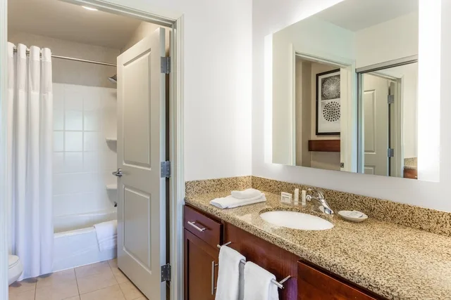 استوديو بسرير كينج مع أريكة، Residence Inn by Marriott Duluth 3/4