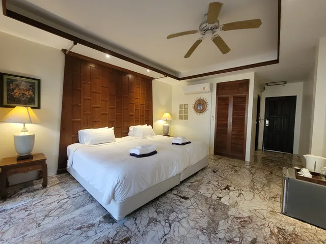 غرفة سوبيريور بسرير مزدوج أو سريرين منفصلين بإطلالة على الحديقة، Koh Chang Cliff Beach Resort 4/5