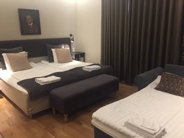 غرفة سوبيريور عائلية بسريرين منفصلين بحمام خاص مع أريكة، Södra Hotellet 4/6