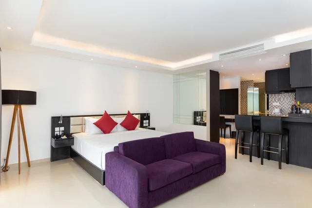 فيلا ديلوكس بغرفة نوم واحدة بمسبح خاص، DOWNTOWN VILLAS 3/5